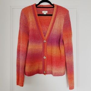 Maeve by Anthropologie Colorful Knit Cardigan
